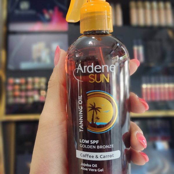 روغن آفتاب برنز کننده هویج و قهوه آردن سان آردن